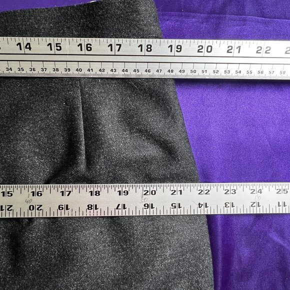 VTG 📌 Hammer Bavarian Pencil Virgin Wool Loden Skirt - Picture 10 of 16